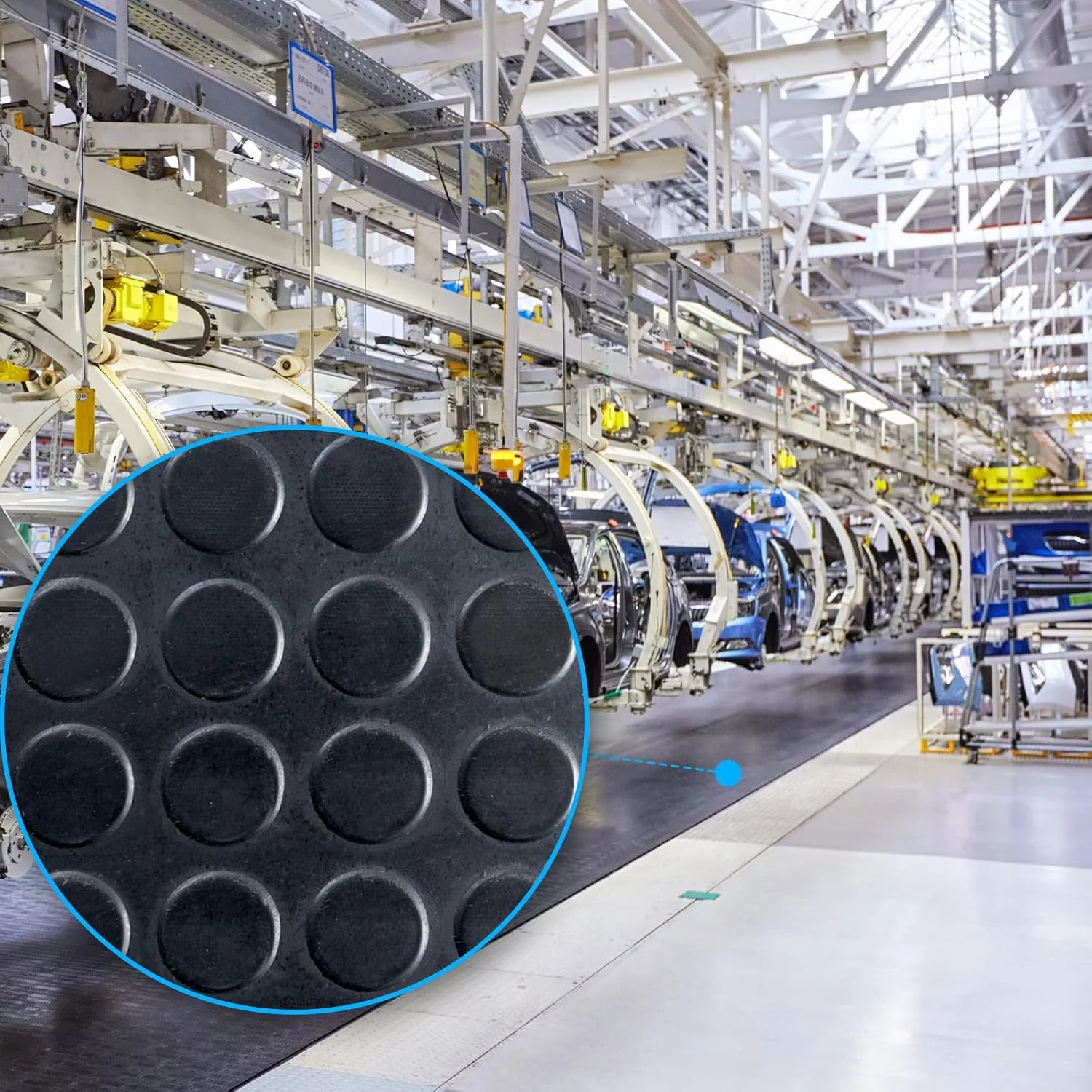 Ultimate Heavy Duty Rubber Matting for Vans, Lorries & Trucks R11 Slip-Rated, Oil-Resistant, Sound-Insulating & Load-Stabilizing Protection - Image 10