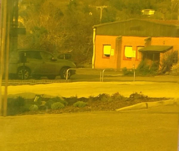 Yellow PVC Strip Curtains Swivel Hinge | Pest Control Warehouse Door - Image 4